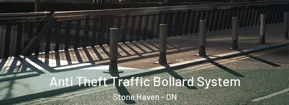  Anti Theft Traffic Bollard System Stone Haven - ON