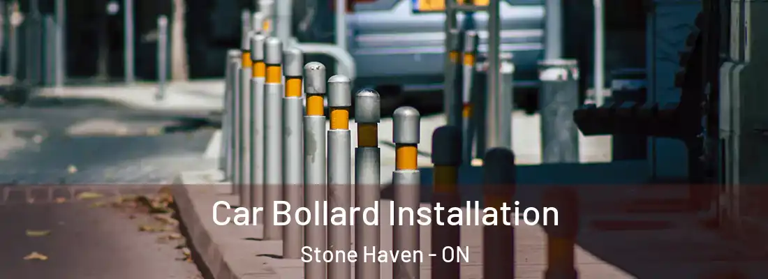  Car Bollard Installation Stone Haven - ON