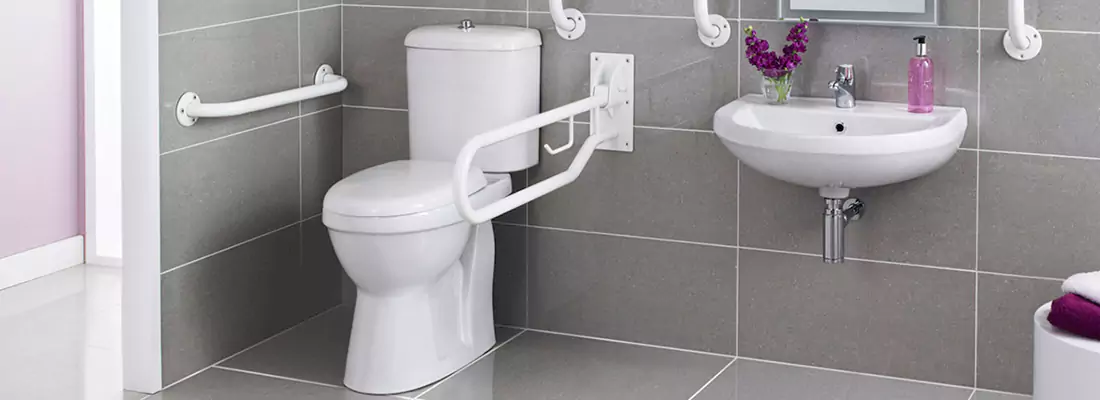Modern Handicap Bathroom Solutions with Safety Features in Bogarttown, ON