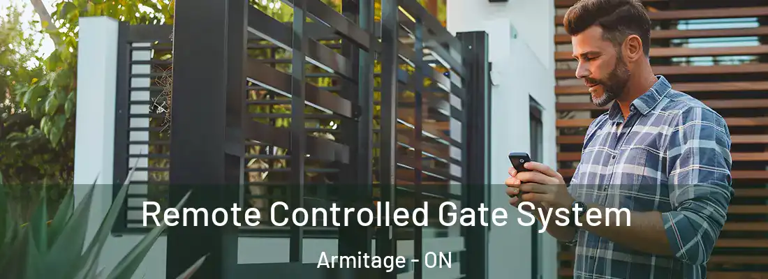  Remote Controlled Gate System Armitage - ON