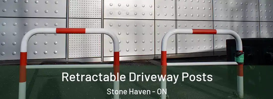  Retractable Driveway Posts Stone Haven - ON
